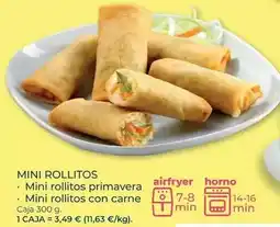 La Sirena Mini rollitos primavera oferta