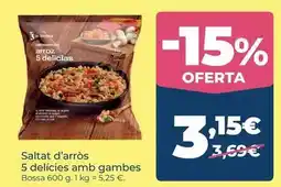 La Sirena La sirena - salteado de arroz 5 delicias con gambas oferta
