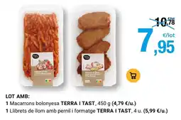 BonpreuEsclat Terra - macarrons bolonyesa oferta