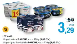 BonpreuEsclat Danone - 1 iogurt natural oferta