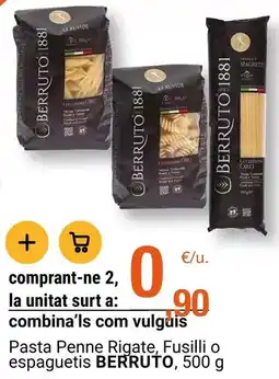 BonpreuEsclat 1881 - pasta penne rigate, fusilli o espaguetis oferta