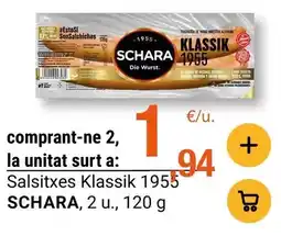 BonpreuEsclat Schara - salsitxes klassik oferta