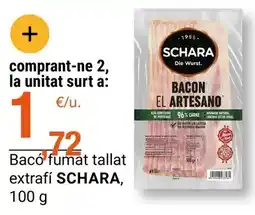 BonpreuEsclat Schara - baco fumat tallat extrafi oferta