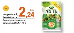 BonpreuEsclat Arla - formatge a daus per a amanides oferta