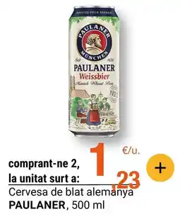 BonpreuEsclat Paulaner - cervesa de blat alemanya oferta