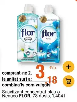 BonpreuEsclat Flor - suavitzant concentrat blau o nenuco oferta