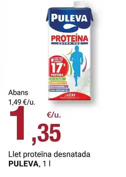 BonpreuEsclat Puleva - llet proteína desnatada oferta