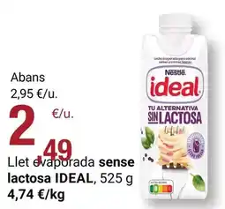 BonpreuEsclat Nestlé - lactosa ideal oferta