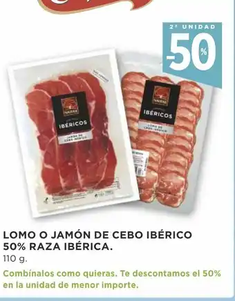 Supercor Lomo O Jamón De Cebo Ibèrico 50% Raza Ibèrica 110g oferta