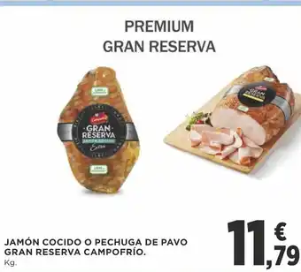Supercor Jamón Cocido O Pechuga De Pavo Gran Reserva Capofrío oferta