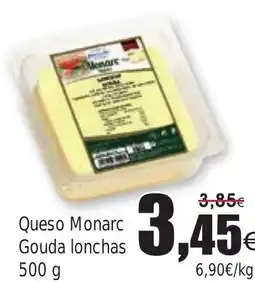 FROIZ Queso Monarc Gouda lonchas oferta