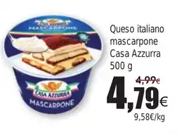 FROIZ CASA AZZURRA Queso italiano mascarpone oferta