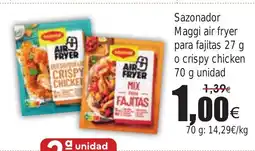 FROIZ Sazonador Maggi air fryer para fajitas o crispy chicken oferta