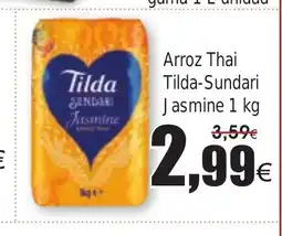 FROIZ Arroz Thai Tilda-Sundari Jasmine oferta