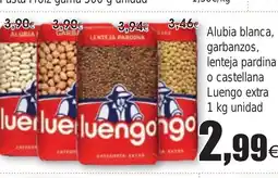 FROIZ Alubia blanca, garbanzos, lenteja pardina o castellana Luengo extra oferta
