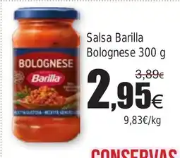 FROIZ Salsa Barilla Bolognese oferta