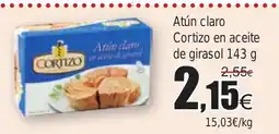 FROIZ Atún claro Cortizo en aceite de girasol oferta
