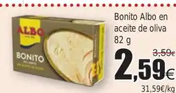FROIZ Bonito Albo en aceite de oliva oferta