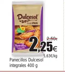 FROIZ Panecillos Dulcesol integrales oferta