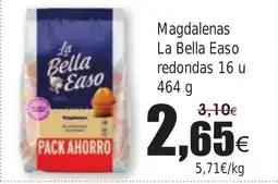 FROIZ Magdalenas La Bella Easo redondas oferta