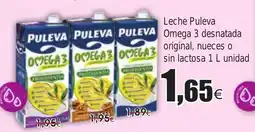 FROIZ Leche Puleva Omega 3 desnatada original, nueces o sin lactosa oferta