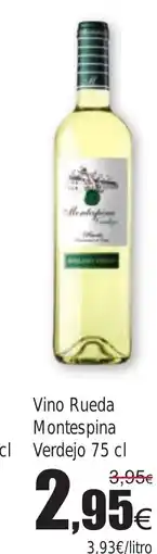 FROIZ Vino Rueda Montespina Verdejo oferta