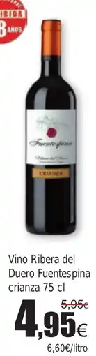 FROIZ Vino Ribera del Duero Fuentes pina crianza oferta