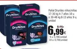 FROIZ Pañal Drynites niños/niñas oferta