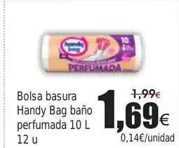 FROIZ Bolsa basura Handy Bag baño perfumada oferta