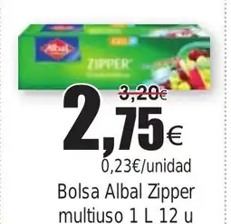 FROIZ Bolsa Albal Zipper multiuso oferta