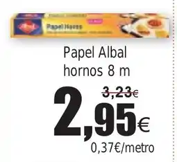 FROIZ Papel Albal hornos oferta