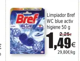 FROIZ Limpiador Bref WC blue activ higiene oferta