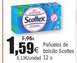 FROIZ SCOTTEX Pañuelos de bolsillo oferta