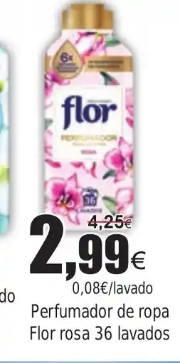 FROIZ Perfumador de ropa Flor rosa 36 lavados oferta