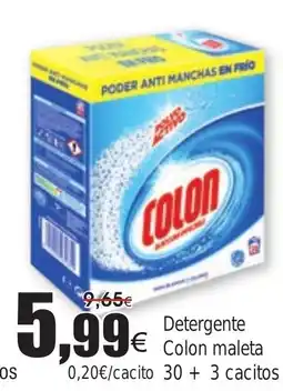 FROIZ Detergente Colon maleta oferta