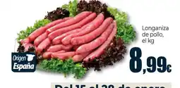 Unide Market Longaniza de pollo oferta
