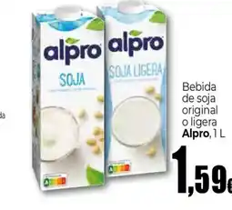 Unide Market ALPRO Bebida de soja original o ligera oferta