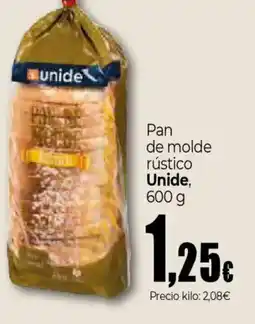 Unide Market UNIDE Pan de molde rústico oferta