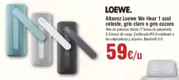 Hiper FROIZ LOEWE. Altavoz Loewe We Hear 1 azul celeste, gris claro o gris oscuro oferta