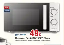 Hiper FROIZ GRUNEKL Microondas MW20EASY Blanco oferta