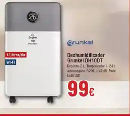 Hiper FROIZ GRUNKEL Deshumidificador DH10DT oferta