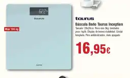 Hiper FROIZ TAURUS Báscula Baño Inception oferta