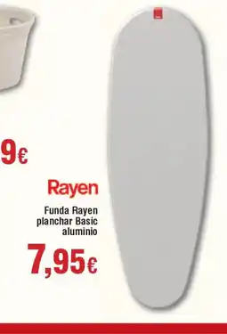Hiper FROIZ RAYEN Funda Rayen planchar Basic aluminio oferta