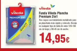Hiper FROIZ VILEDA Funda Plancha Premium 2in1 oferta