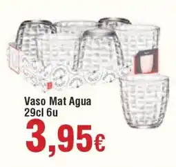 Hiper FROIZ Vaso Mat Agua oferta