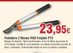 Hiper FROIZ Podadera 2 Manos RGX Forjado P70 oferta