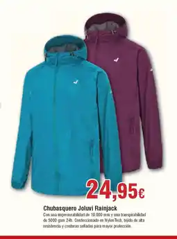 Hiper FROIZ Chubasquero Joluvi Rainjack oferta