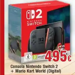 Hiper FROIZ Consola Nintendo Switch 2 + Mario Kart World (Digital) oferta