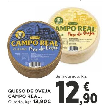 Supercor Queso De Oveja Campo Real oferta
