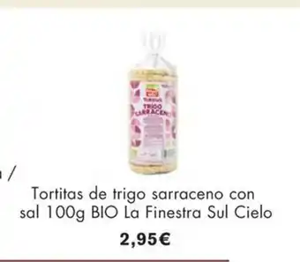 Tortitas de trigo sarraceno con sal